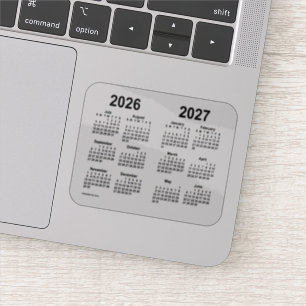 Sticker Calendrier de l'année scolaire 2026-2027 par Janz 