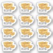 Sticker Calendrier de planification de rangement à domicil (Devant)