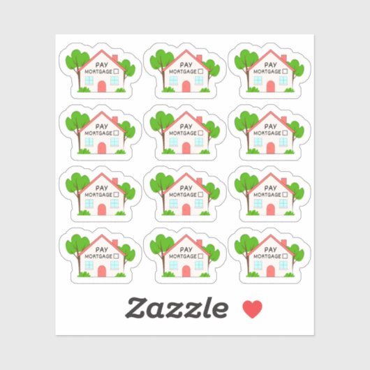 Sticker Calendrier de suivi du planificateur budgétaire de (Feuille)