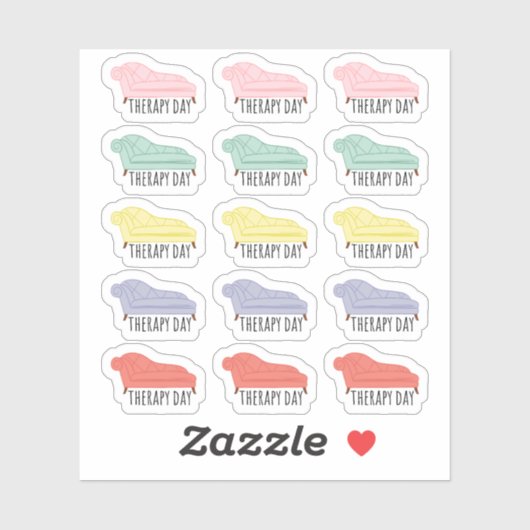 Sticker Calendrier du planificateur de rappel de rendez-vo (Feuille)