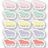 Sticker Calendrier du planificateur de rappel de rendez-vo (Devant)