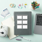 Sticker Calendrier mensuel (Couverture iPad)