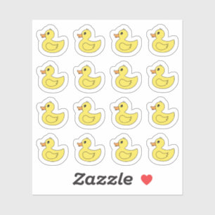 Sticker Calendrier Planificateur de bain aux canards en ca