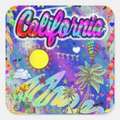 Sticker California Nu Era (Devant)