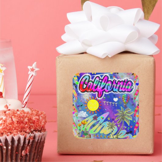 Sticker California Nu Era (Fête)