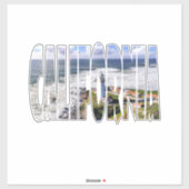 Sticker California state (Feuille)