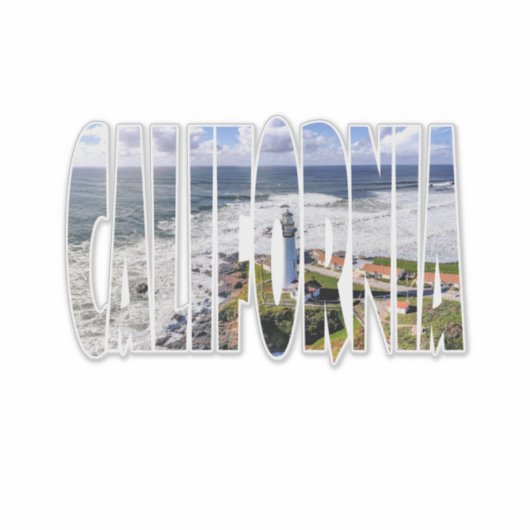 Sticker California state (Devant)