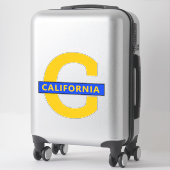 Sticker Californie (Sur valise)