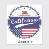 Sticker Californie (Feuille)