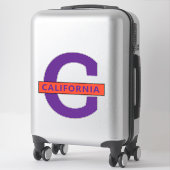Sticker Californie (Sur valise)