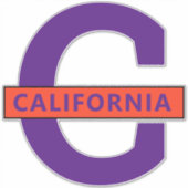 Sticker Californie (Devant)
