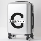 Sticker Californie (Sur valise)