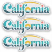 Sticker Californie (Devant)