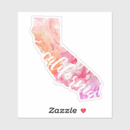 Sticker californien (Feuille)