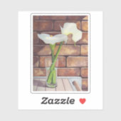 Sticker Calla Lilis (Feuille)