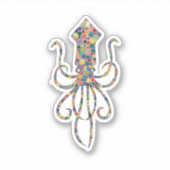 Sticker Calmar aquarelle (Devant)