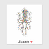 Sticker Calmar aquarelle (Feuille)