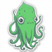 Sticker Calmar vert (Devant)