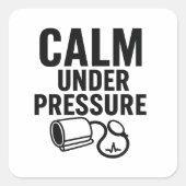 Sticker Calme sous pression (Devant)