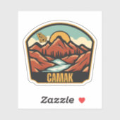 Sticker Camak, Géorgie (Feuille)