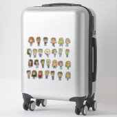 Sticker camarade (Sur valise)
