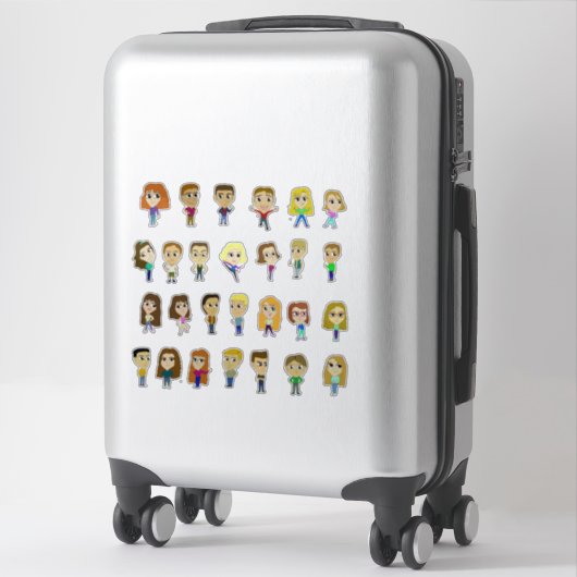 Sticker camarade (Sur valise)