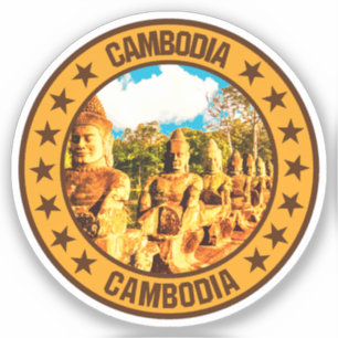Sticker Cambodge