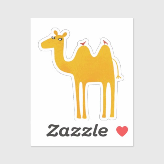 Sticker Camel (Feuille)