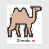 Sticker Camel (Feuille)