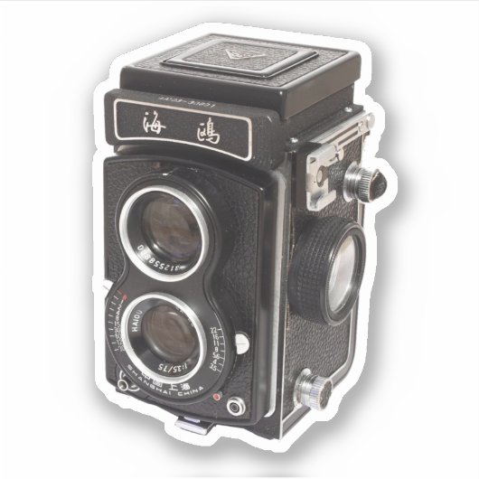 Sticker camera (Voorkant)