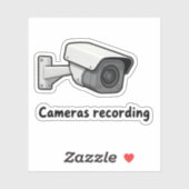 Sticker cameras recording (Feuille)