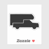 Sticker Camion de camion vintage (Feuille)