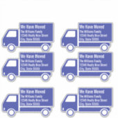 Sticker Camion de déménagement que nous avons déplacé (Devant)