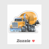 Sticker Camion de dessin (Feuille)