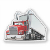 Sticker Camion de dessin (Devant)