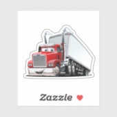 Sticker Camion de dessin (Feuille)