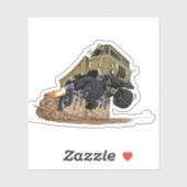 Sticker Camion de dessin (Feuille)