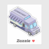 Sticker Camion Teams Taco (Feuille)