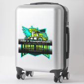 Sticker Camionnage Société de transport publicité commerci (Sur valise)
