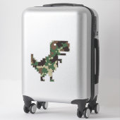 Sticker Camo Chrome T-Rex (Sur valise)