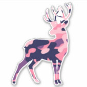 Sticker Camo Deer (Devant)