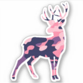 Sticker Camo Deer (Devant)