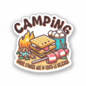 Sticker camp de smores (Recto)