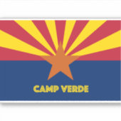 Sticker Camp Verde AZ (Devant)
