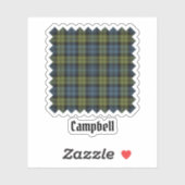 Sticker Campbell Tartan (Feuille)