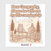 Sticker camper (Feuille)