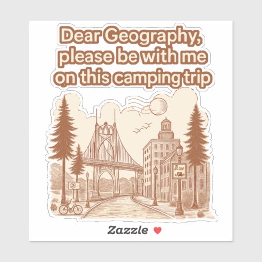 Sticker camper (Feuille)