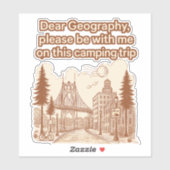 Sticker camper (Feuille)