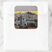 Sticker Camper A-Frame (Sac)