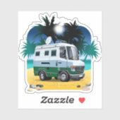 Sticker Camper de dessin (Feuille)